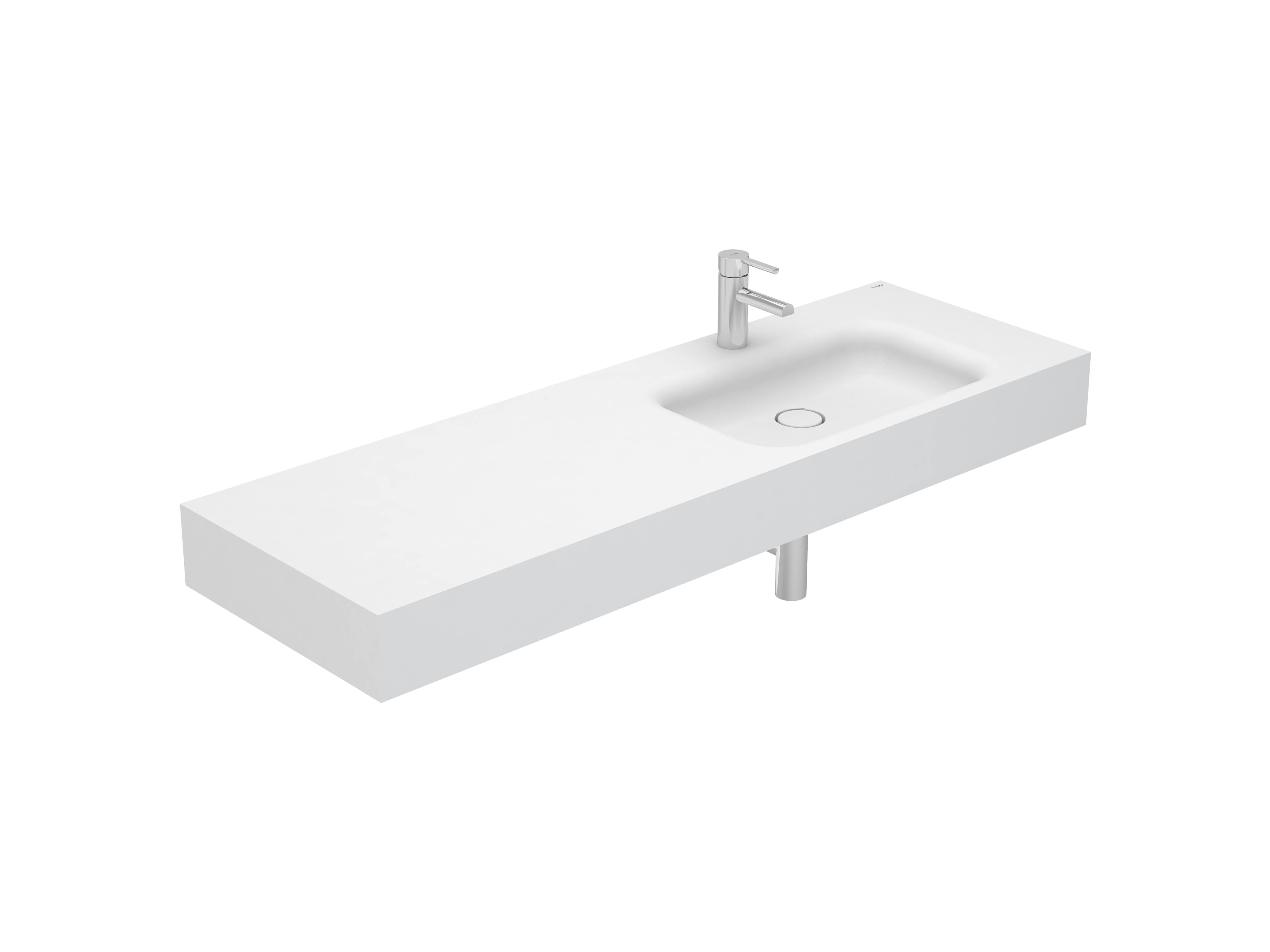 Lavatórios murais Branco VELVET S20204111700000 Sanitana