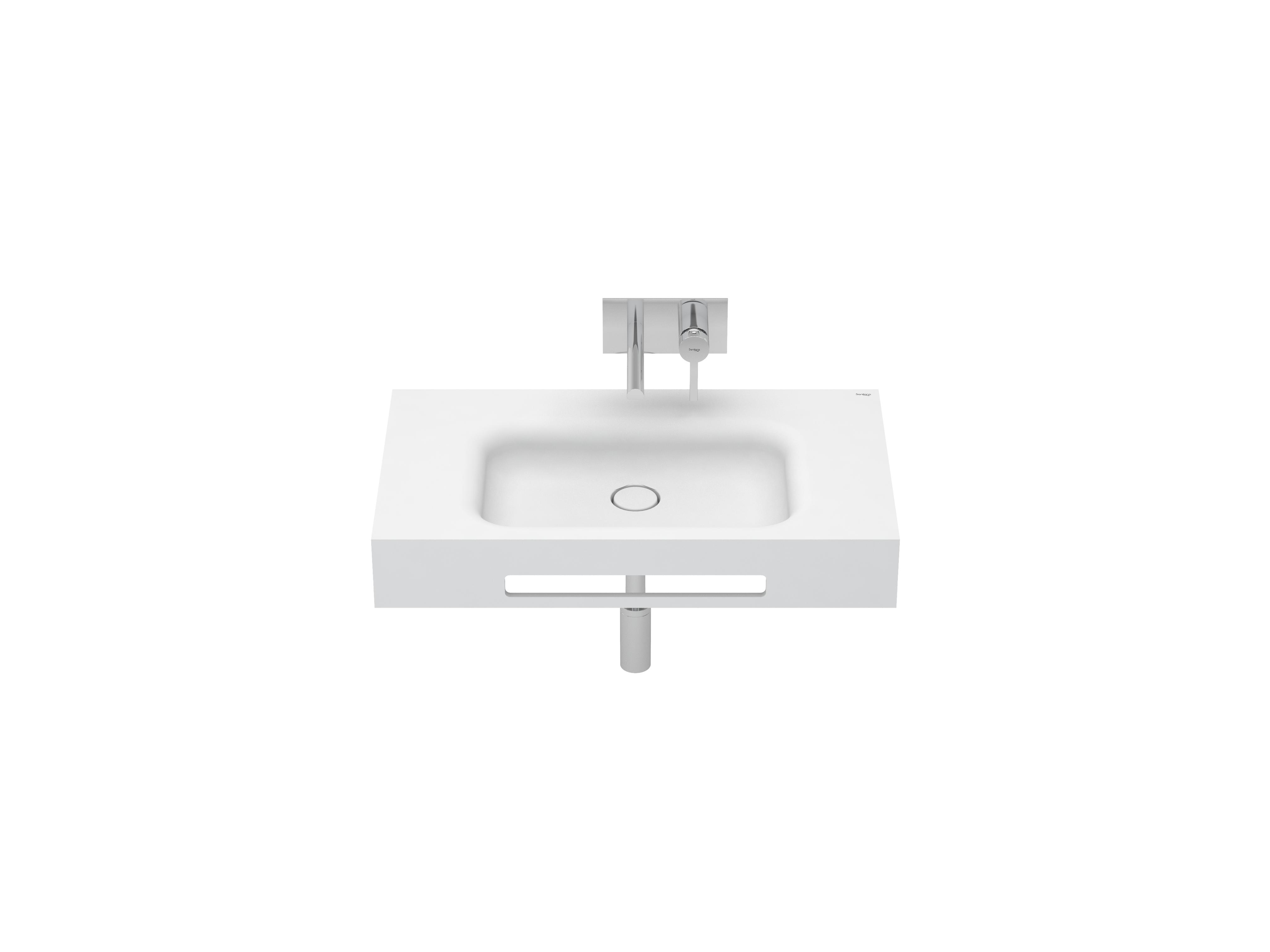 Lavatórios murais Branco VELVET S20204911900000 Sanitana