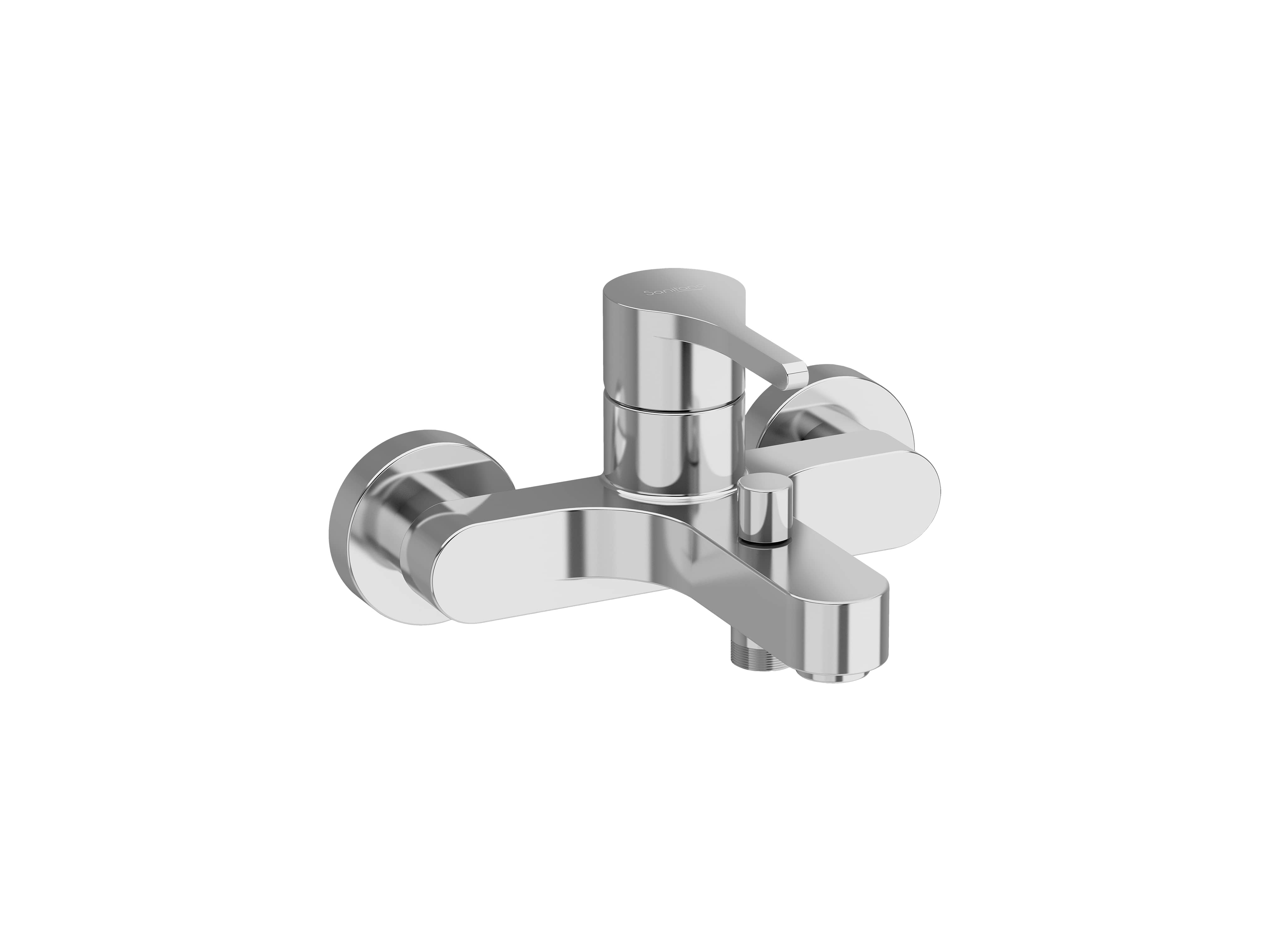 Torneiras de duche e banheira Cromado SILK S50005413850705 Sanitana