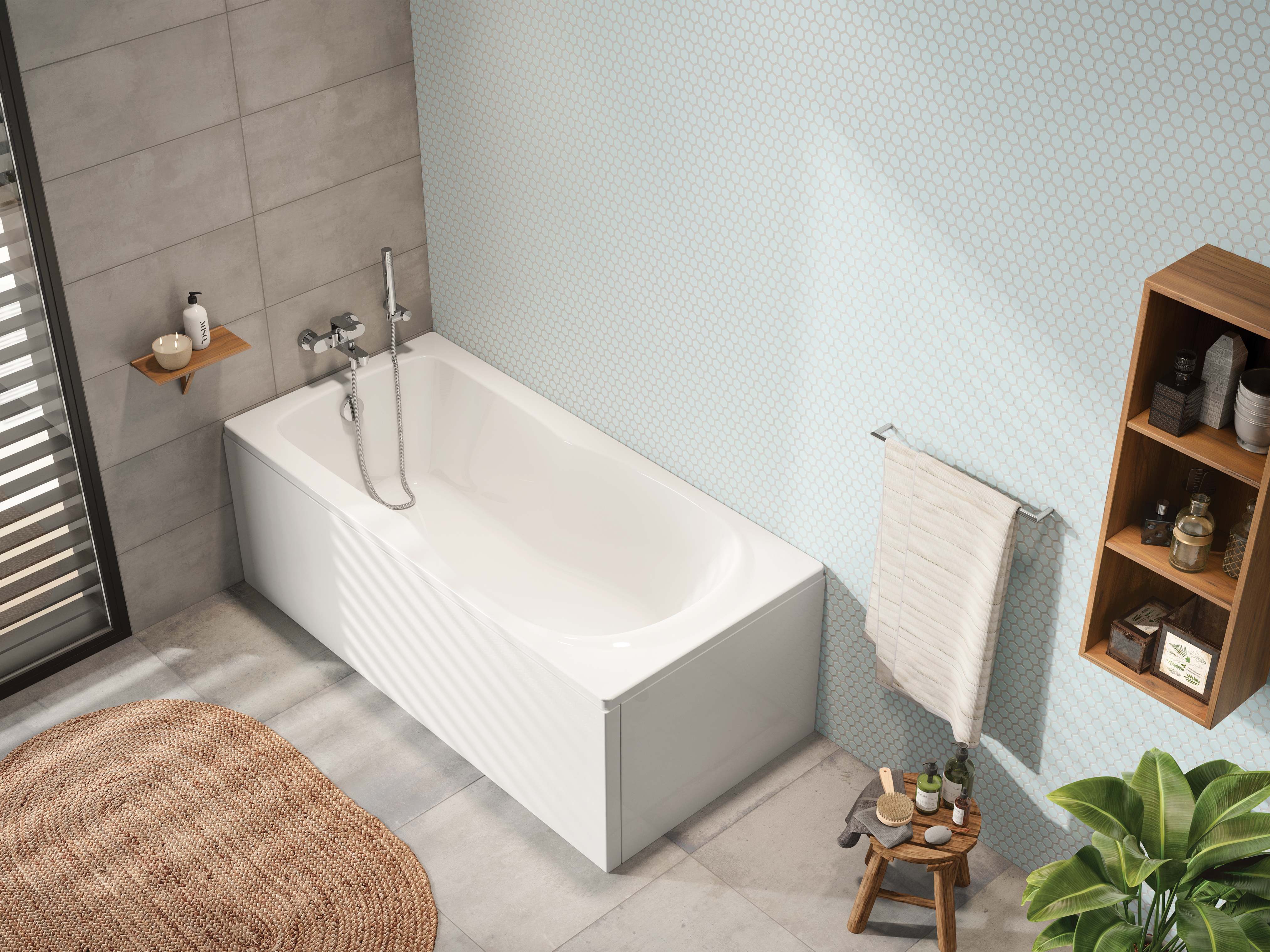 Banheiras sem hidromassagem CAROLINA S200229714...00 Sanitana